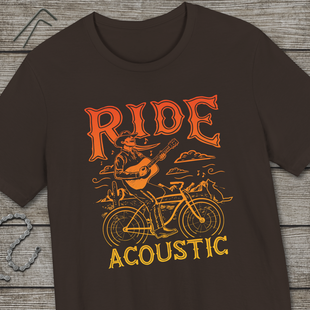 Ride Acoustic T-Shirt – Human Powered Cycling Tee
