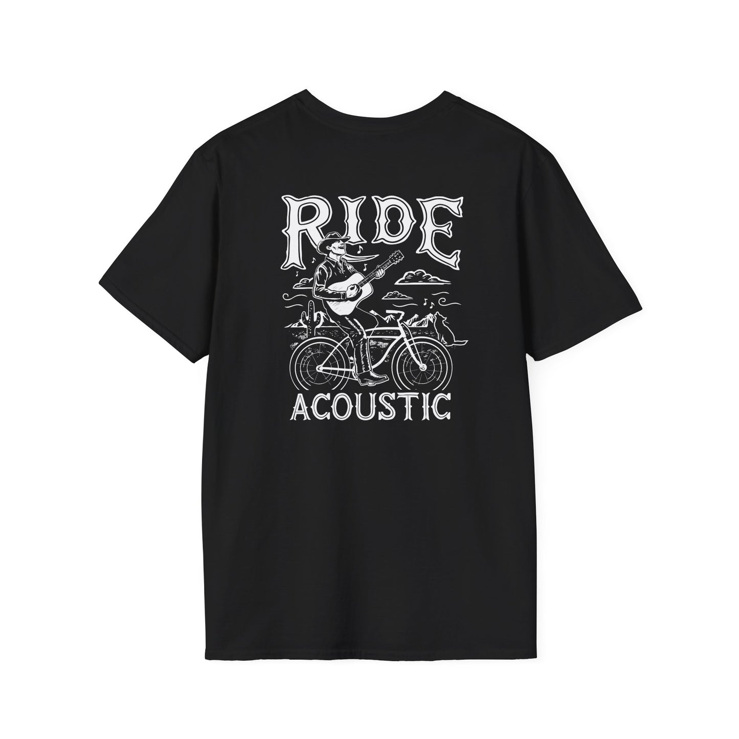 Acoustic Ride Back Print T-Shirt