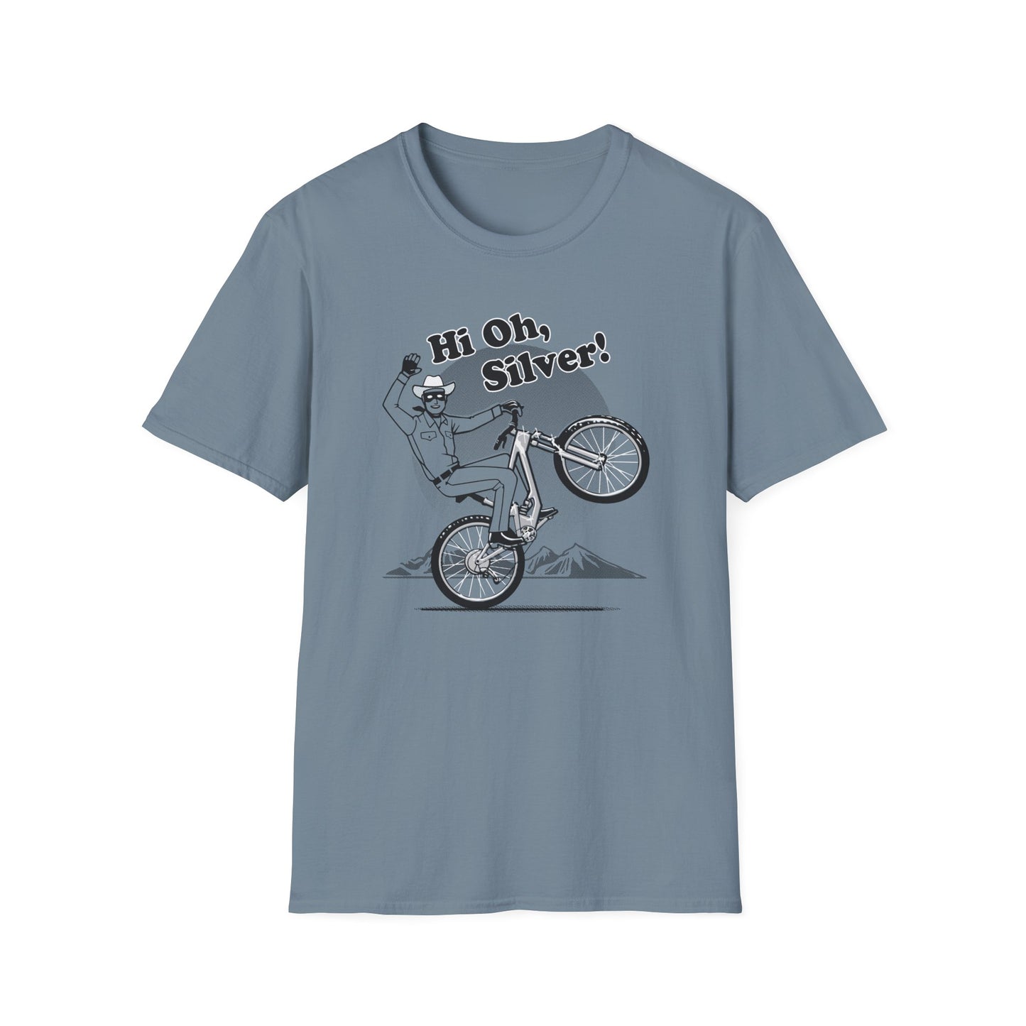Hi Oh, Silver! MTB Rider T‑Shirt