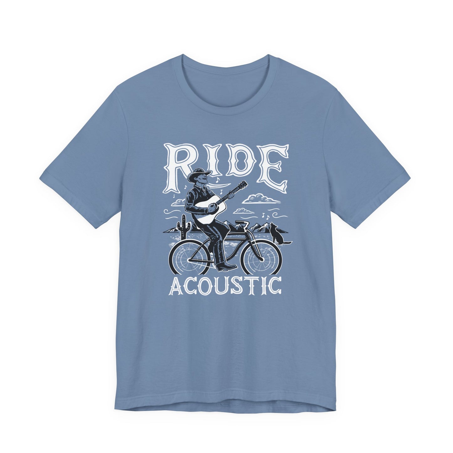 Ride Acoustic T-Shirt – Human Powered Cycling Tee
