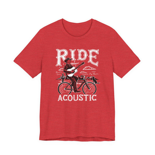 Ride Acoustic T-Shirt – Human Powered Cycling Tee