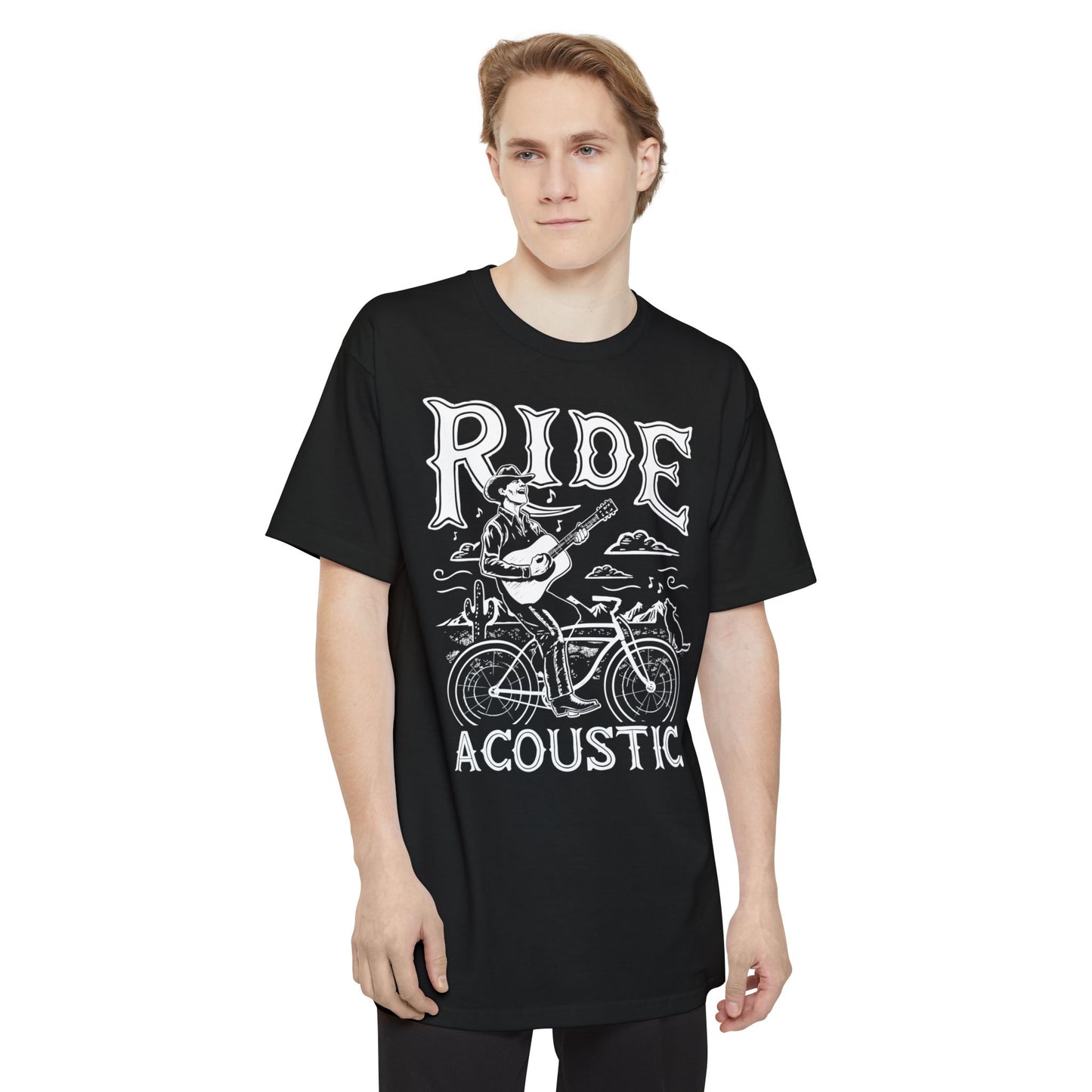 Ride Acoustic T-Shirt — Tall Fit Bicycle Tee