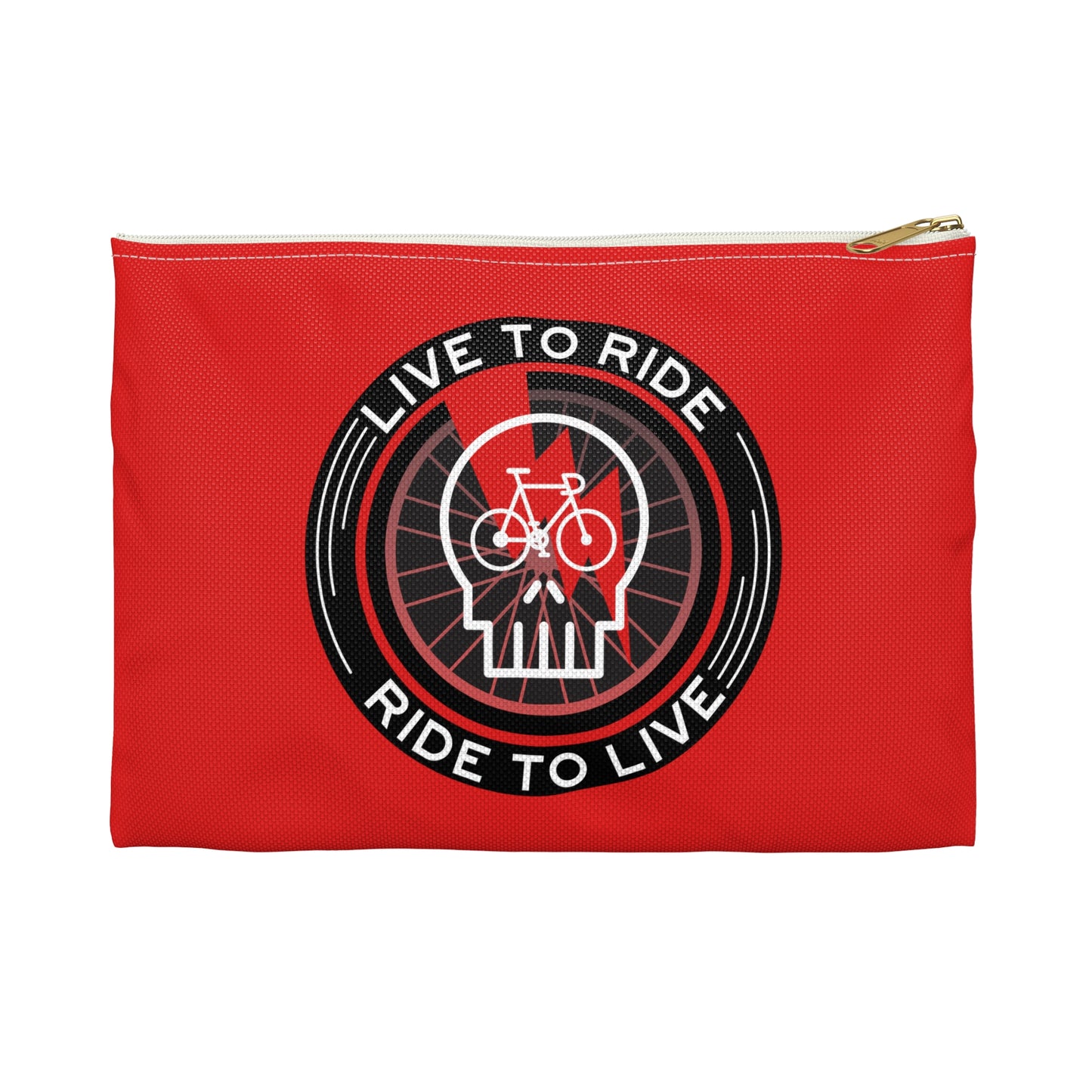 Live to Ride, Ride to Live — Cycling Gear Pouch