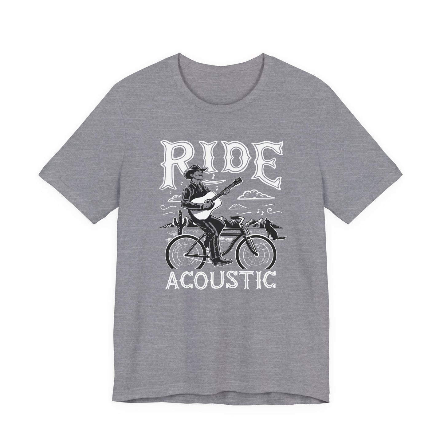 Ride Acoustic T-Shirt – Human Powered Cycling Tee
