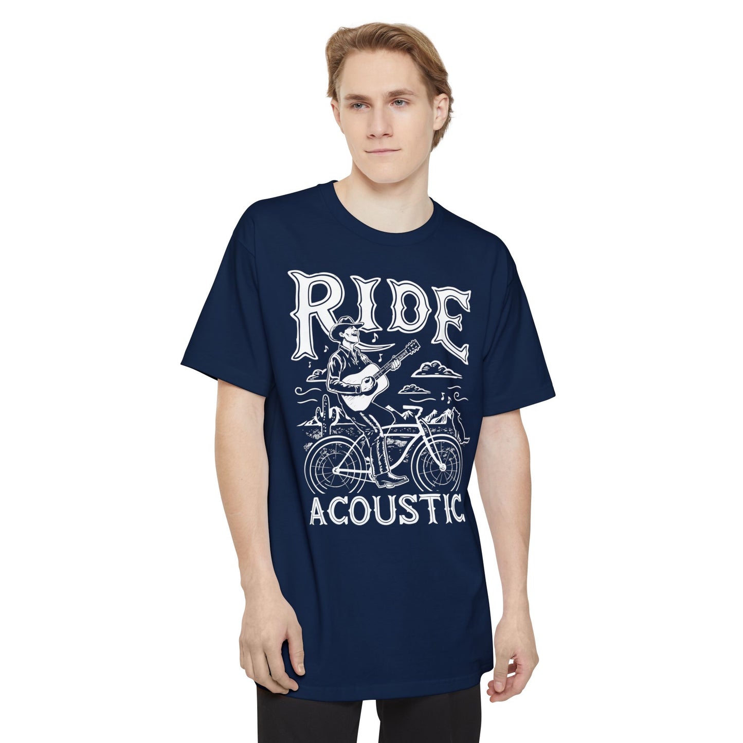 Ride Acoustic T-Shirt — Tall Fit Bicycle Tee