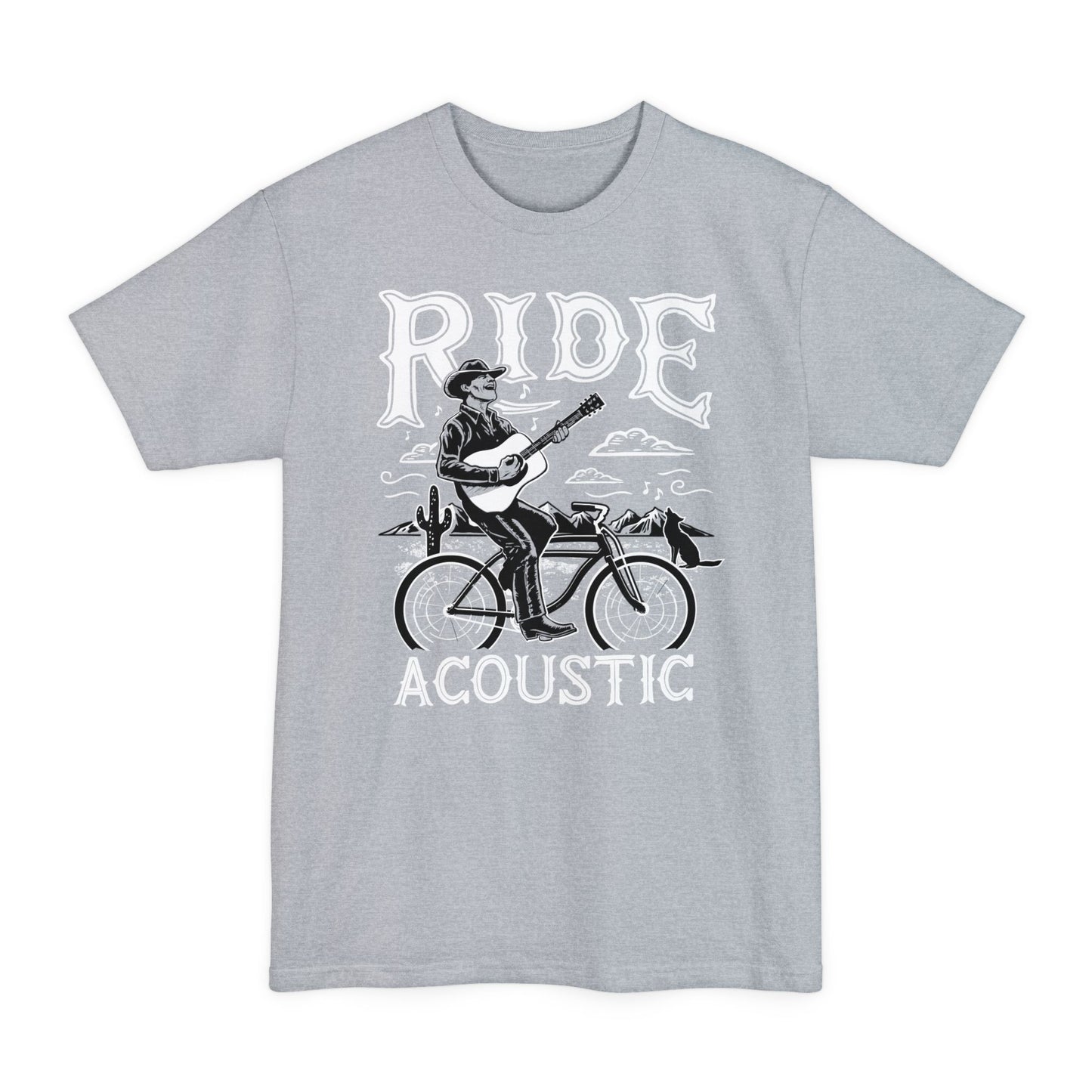 Ride Acoustic T-Shirt — Tall Fit Bicycle Tee