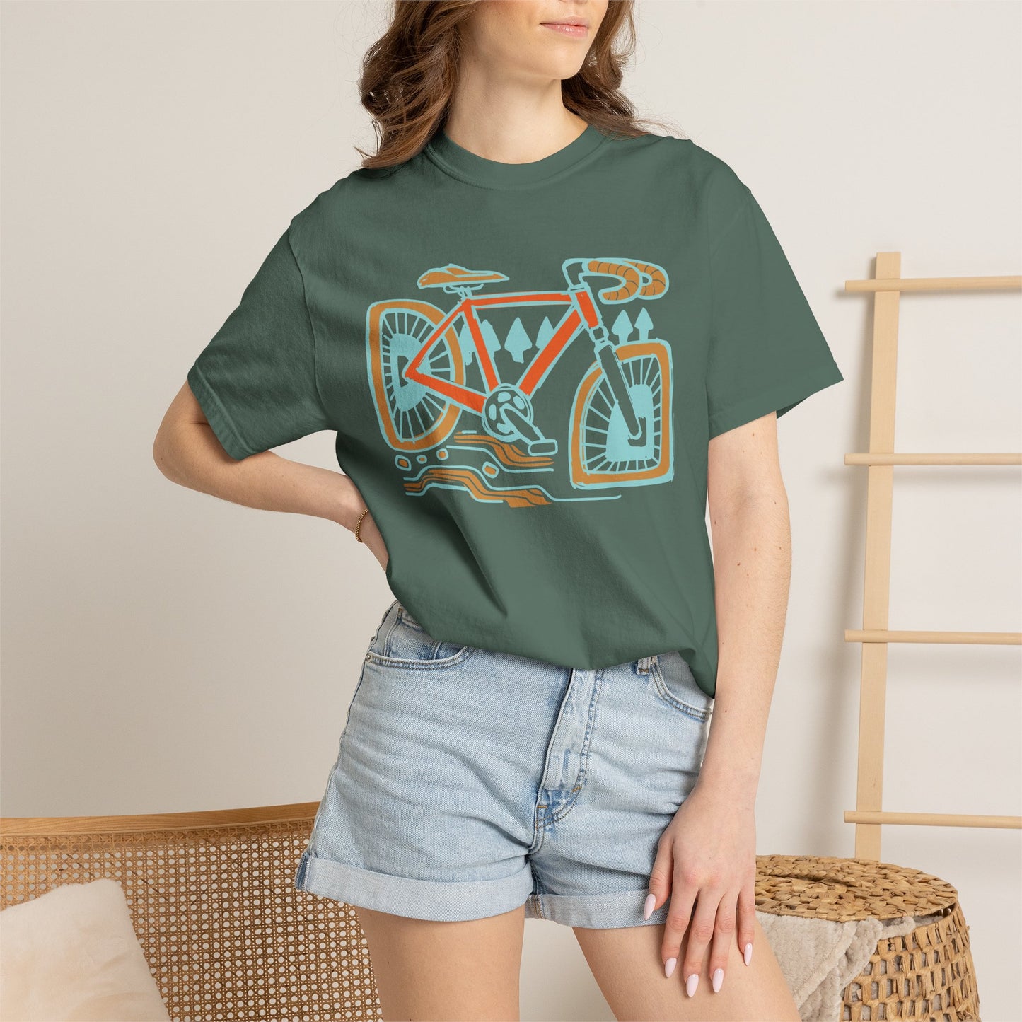 In the Rough —  Bicycle Graphic Tee