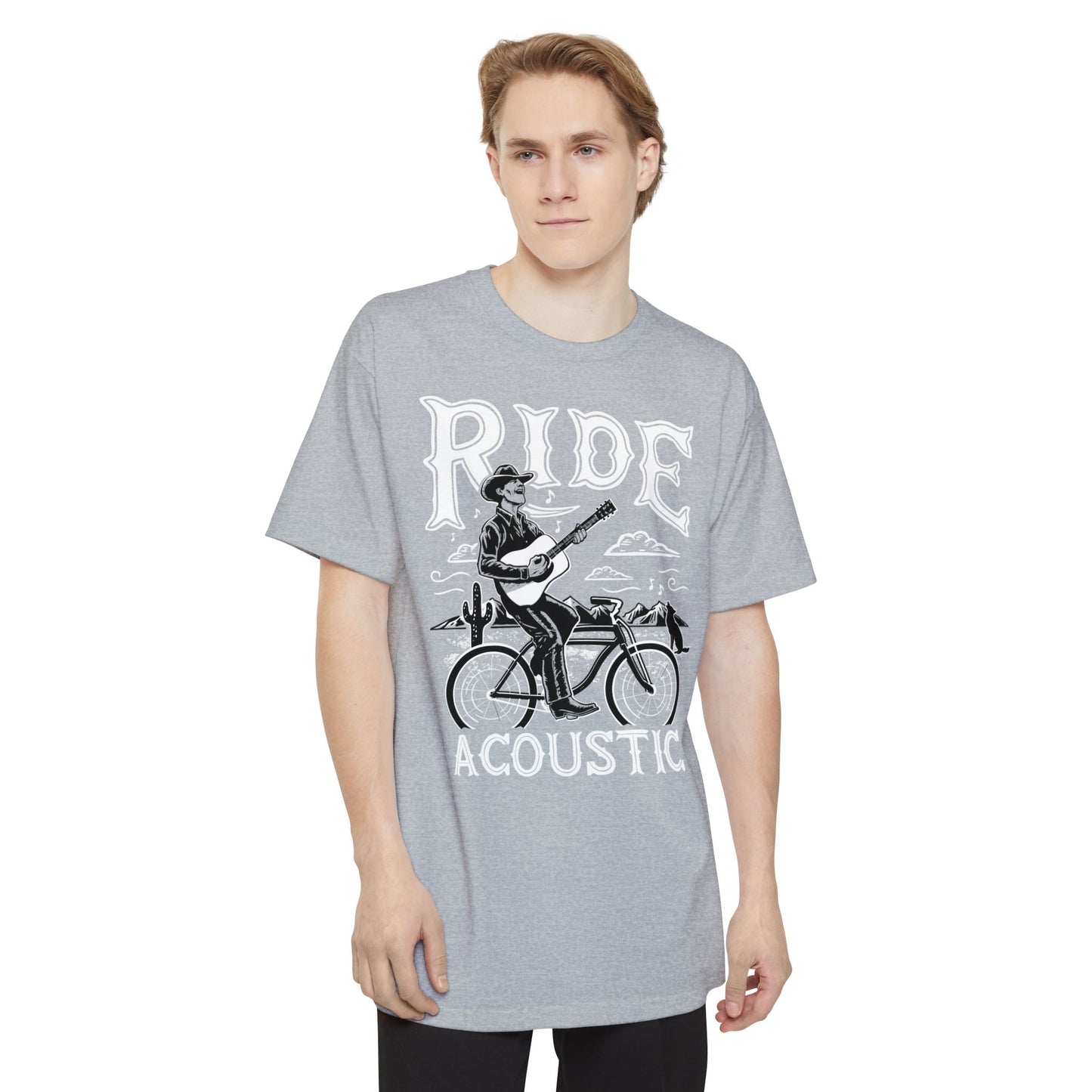 Ride Acoustic T-Shirt — Tall Fit Bicycle Tee