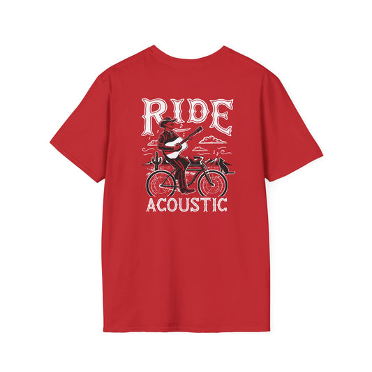 Acoustic Ride Back Print T-Shirt