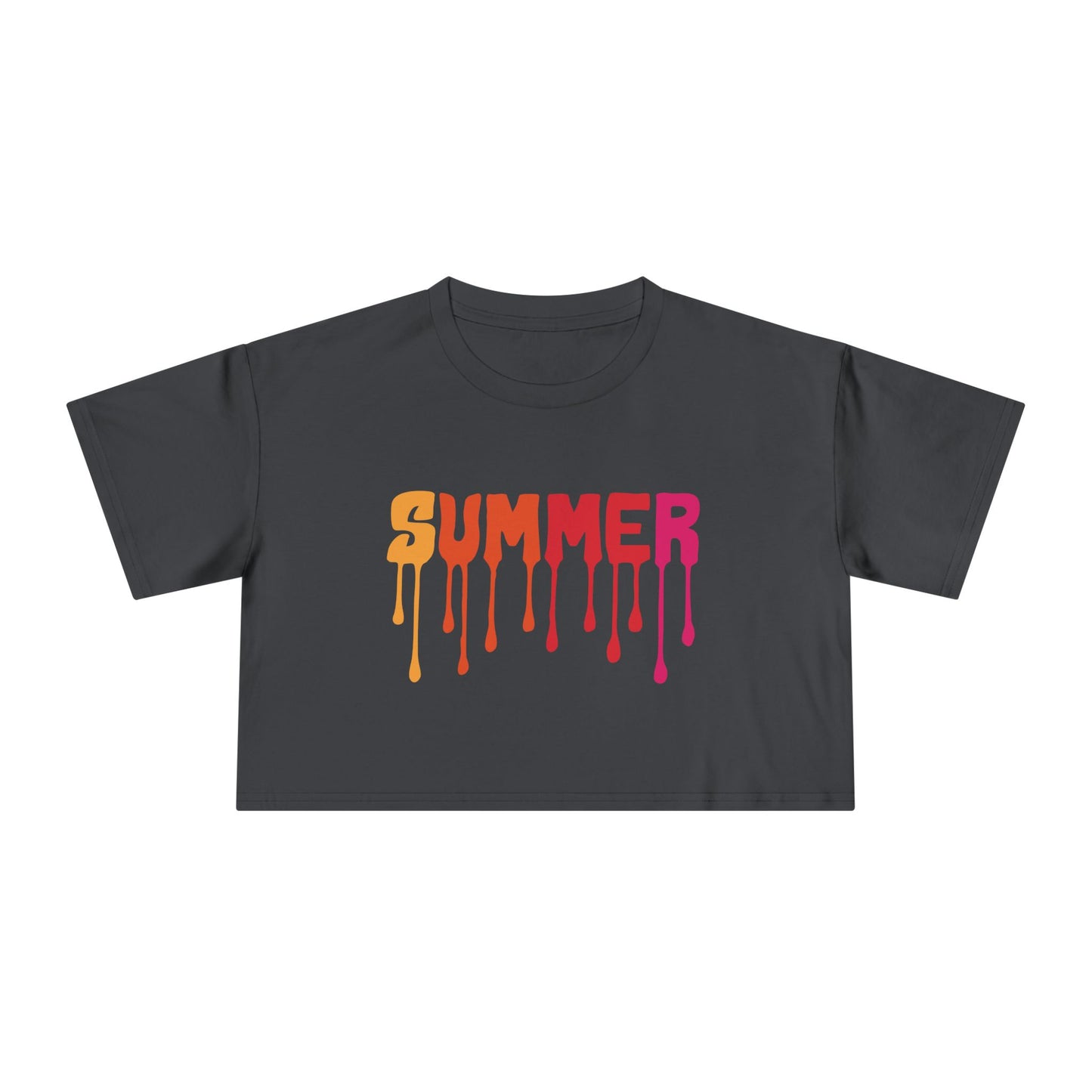 Summer Drip Women's Crop T-Shirt