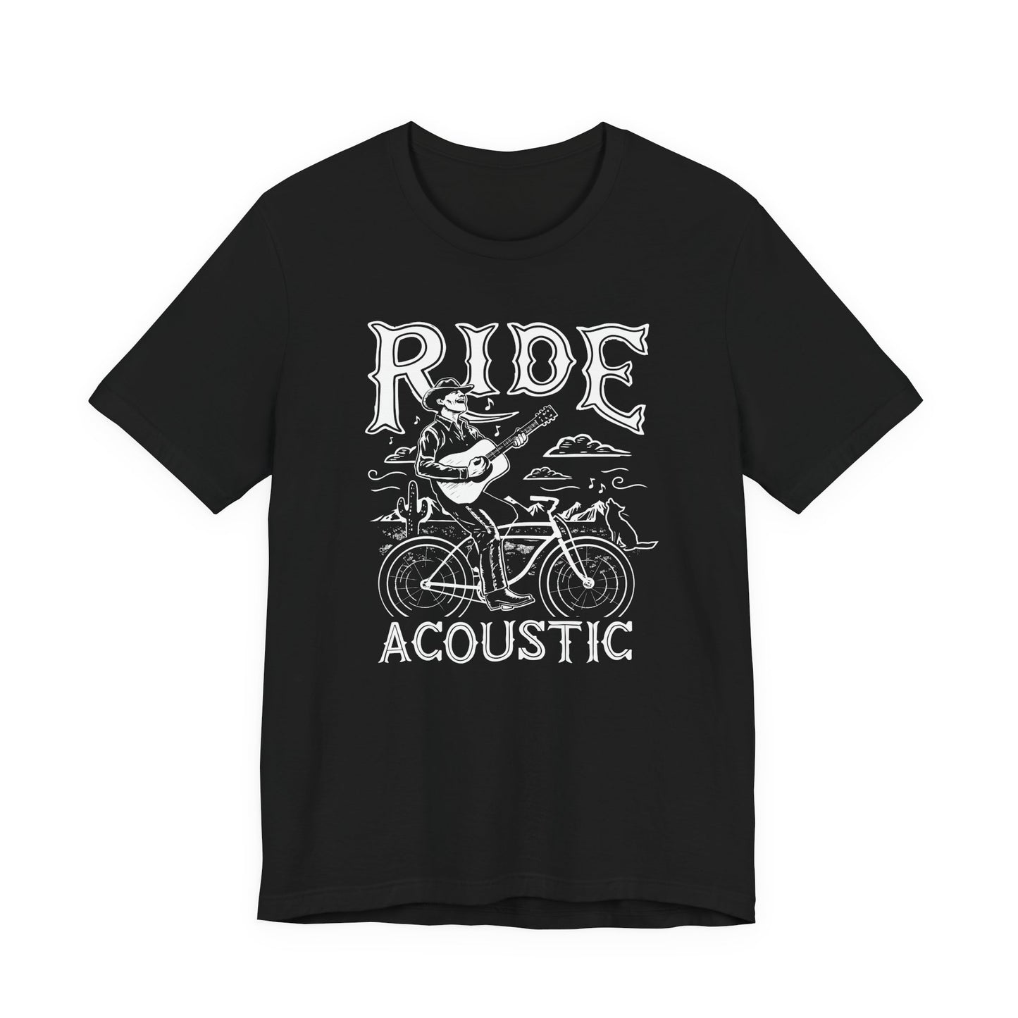 Ride Acoustic T-Shirt – Human Powered Cycling Tee