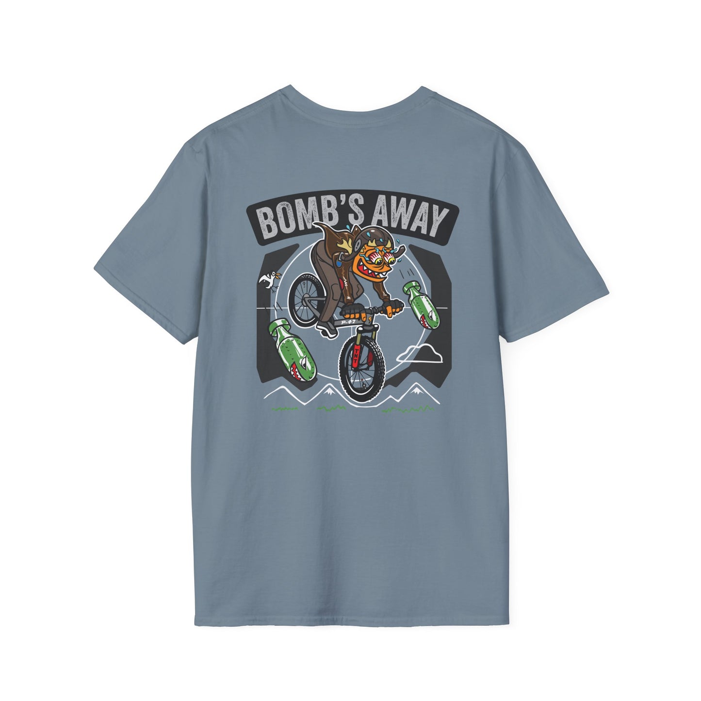 Bomb's Away MTB Back Print T-Shirt